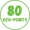 80 Eco-points Icone d'une valeur de 80 Eco-points